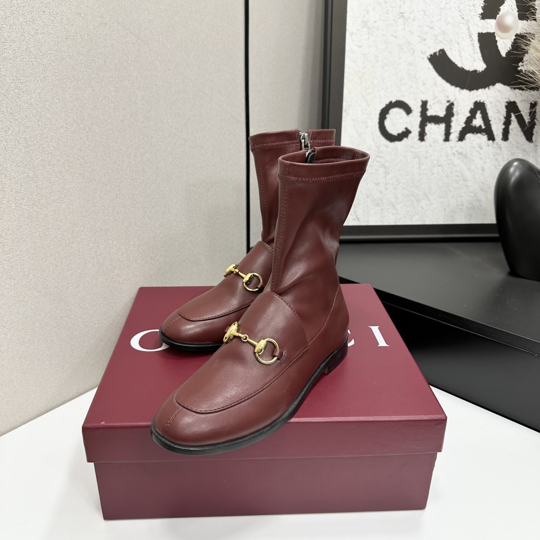 [TOP] GUCCI Jordaan Ankle Boots - 3 Colour