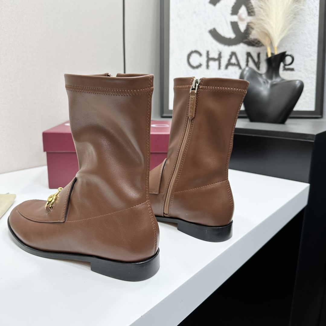 [TOP] GUCCI Jordaan Ankle Boots - 3 Colour