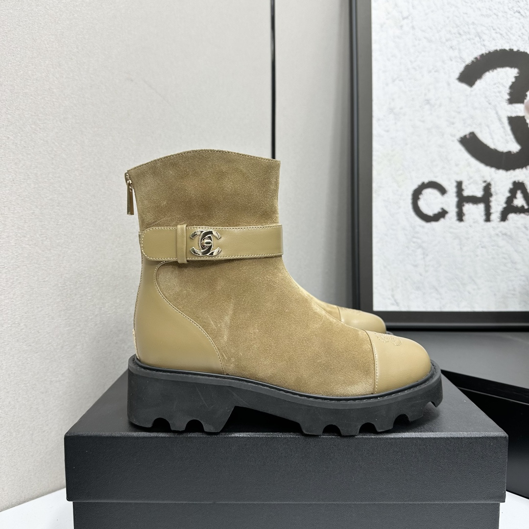 [TOP] CHANEL Short Boots - 3 Color