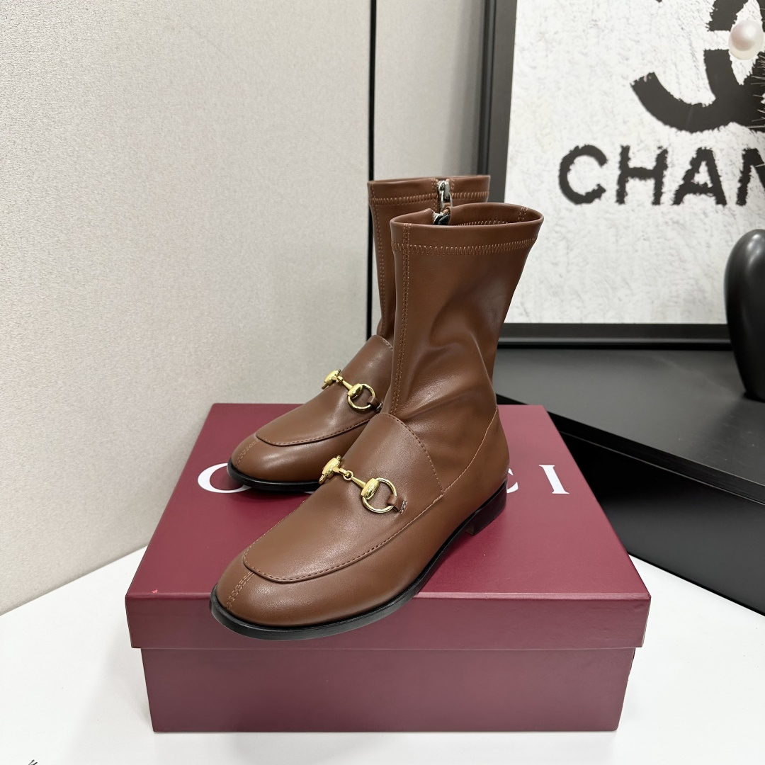 [TOP] GUCCI Jordaan Ankle Boots - 3 Colour