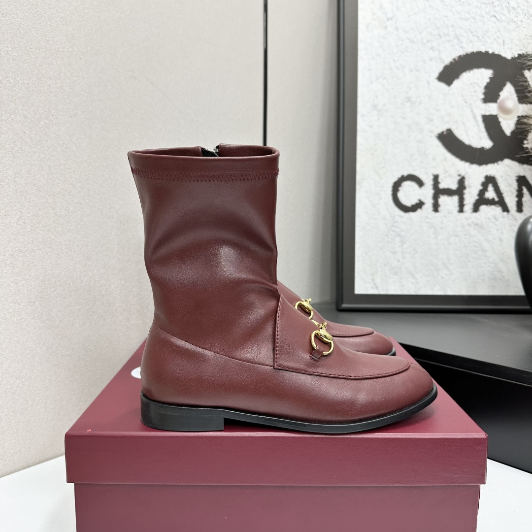 [TOP] GUCCI Jordaan Ankle Boots - 3 Colour