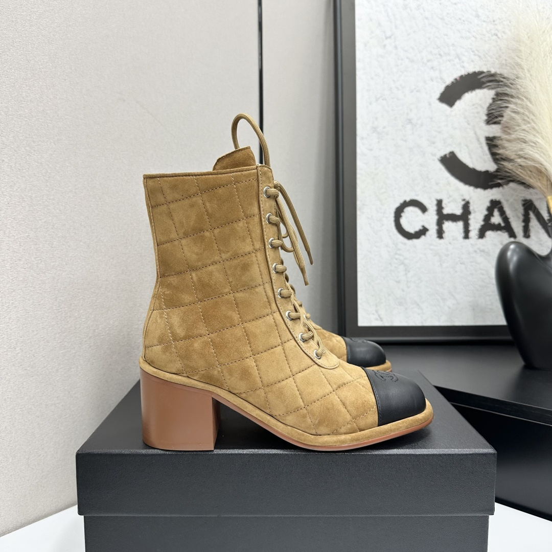 [TOP] CHANEL Short Boots - 3 Color