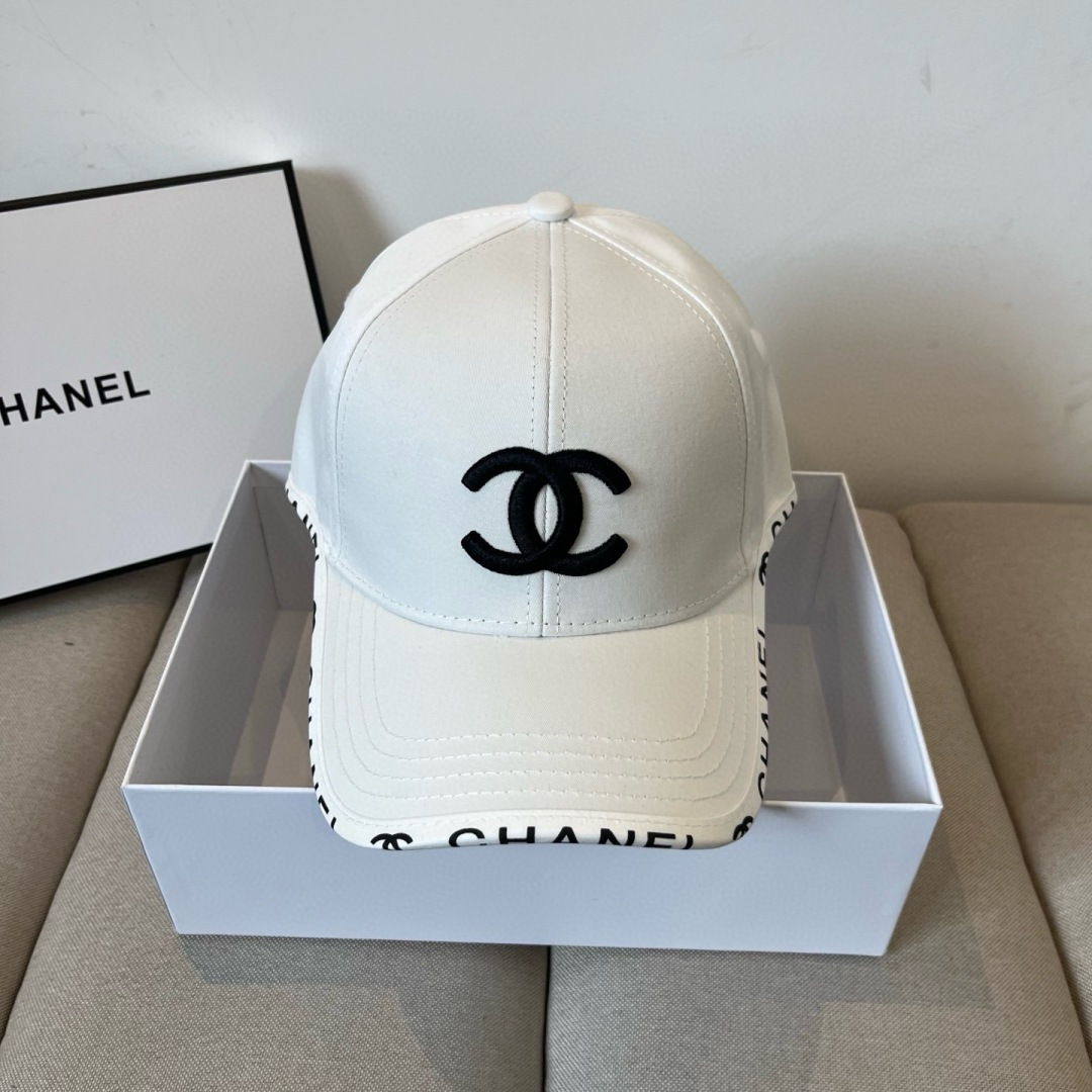 [TOP] CHANEL Classic Baseball Hat - 3 Colors