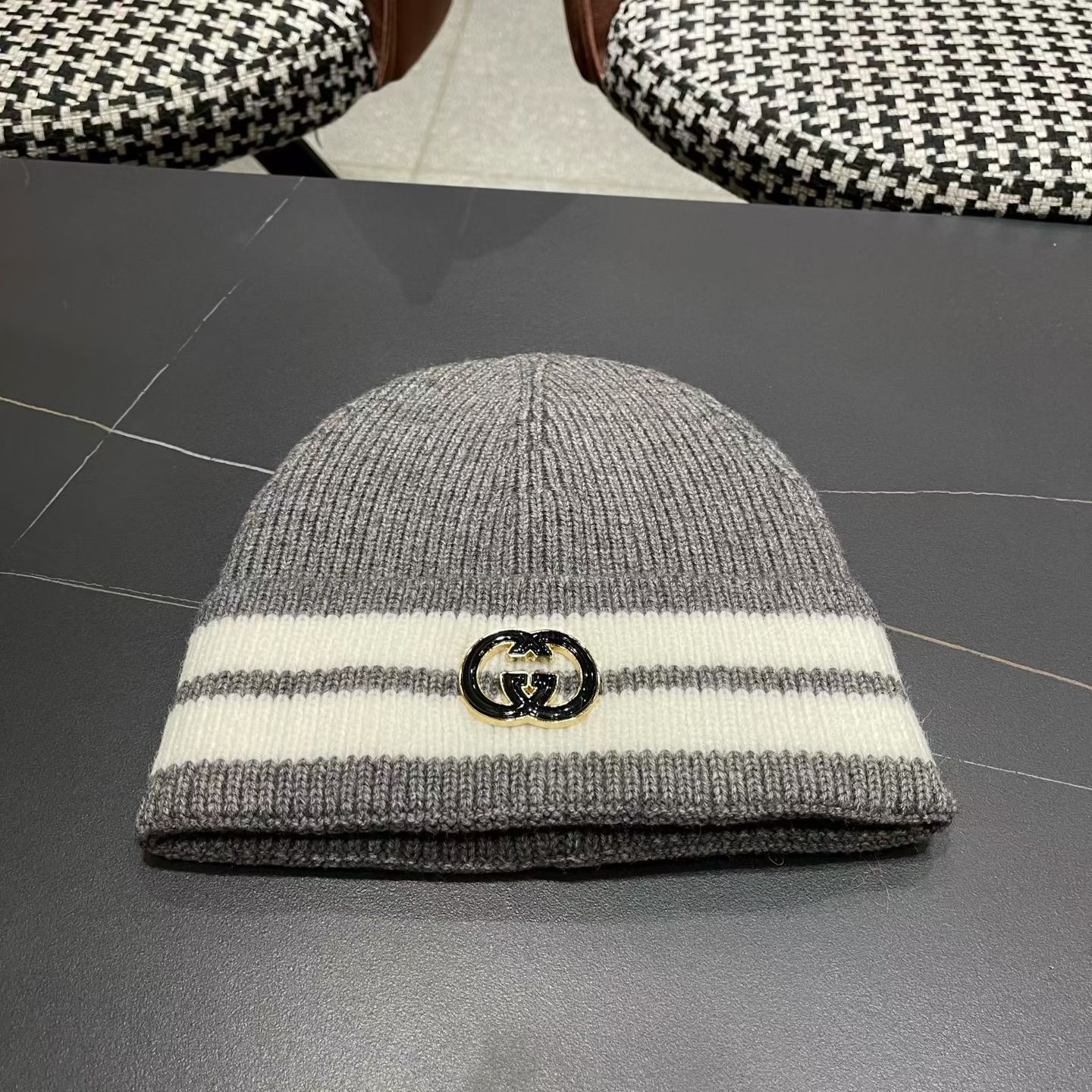 [TOP] GUCCI Knitted Hat - 4 Colors