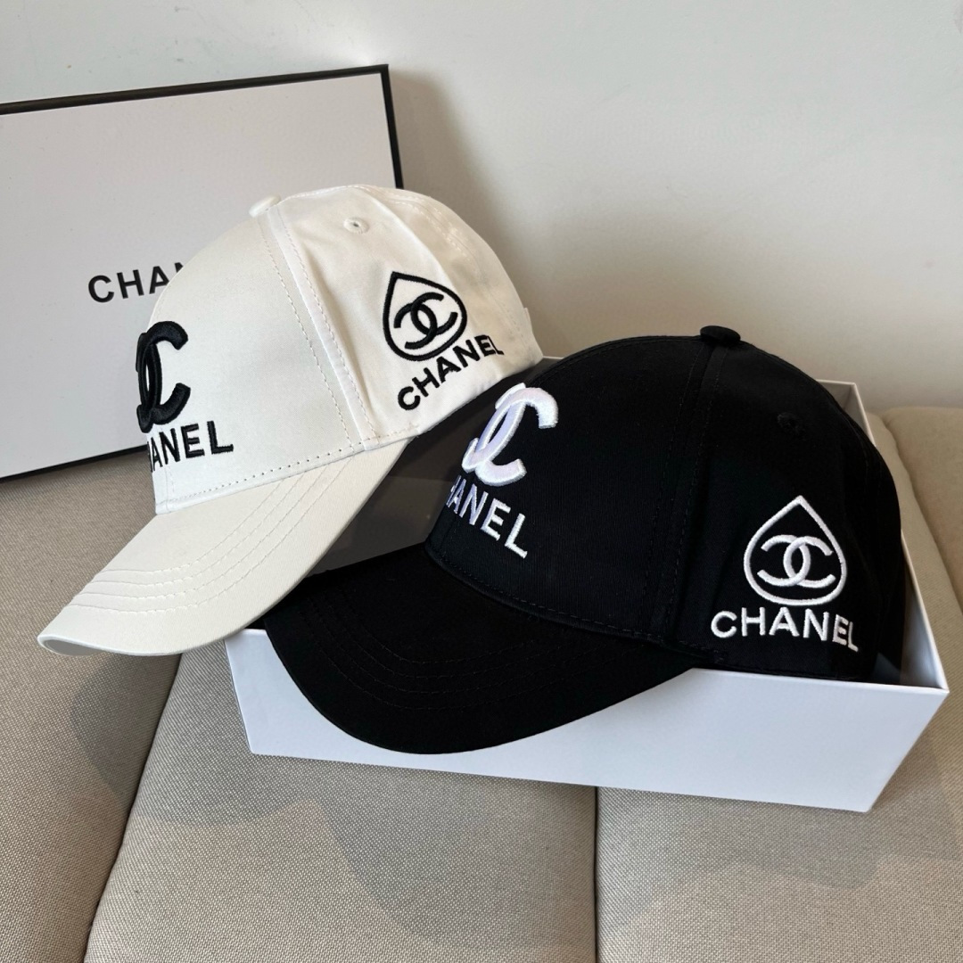 [TOP] CHANEL Classic Baseball Hat - 2 Colors