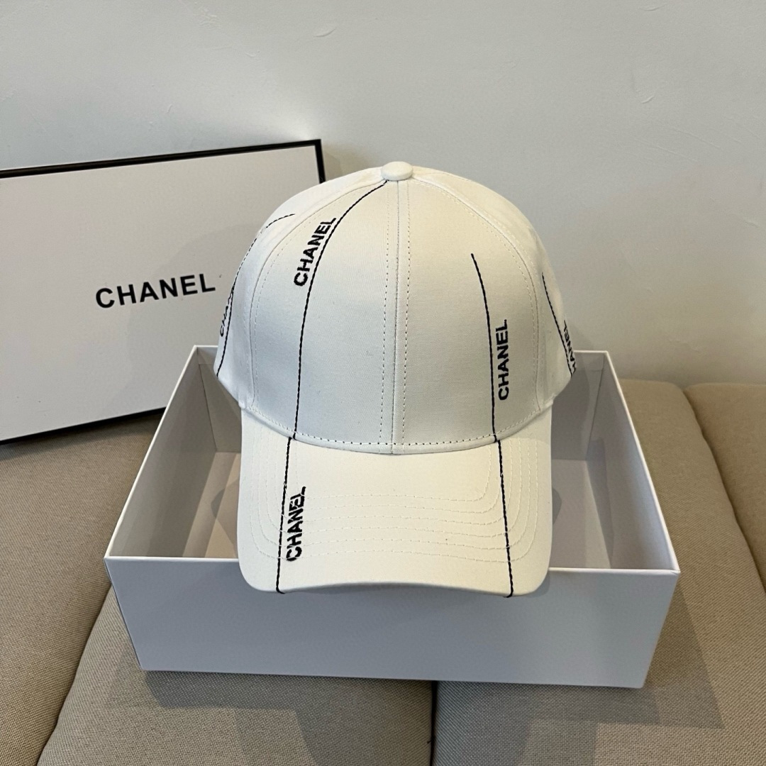 [TOP] CHANEL Classic Baseball Hat - 2 Colors