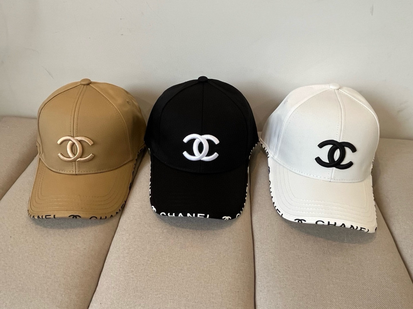 [TOP] CHANEL Classic Baseball Hat - 3 Colors