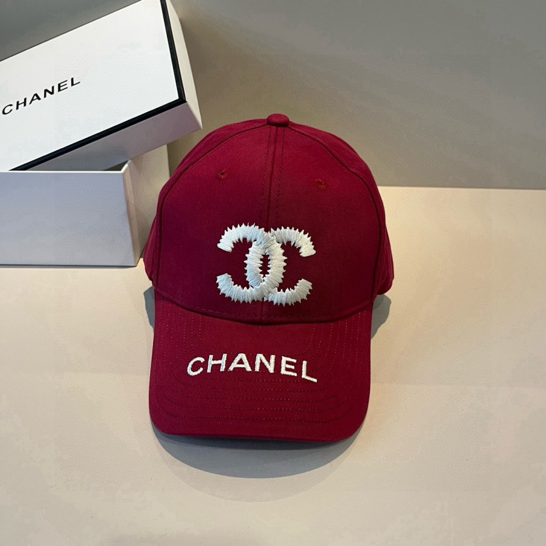 [TOP] CHANEL Classic Baseball Hat - 4 Colors