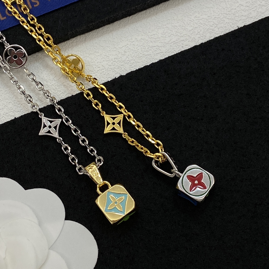 [TOP] Louis Vuitton LV Necklace - 2 Color