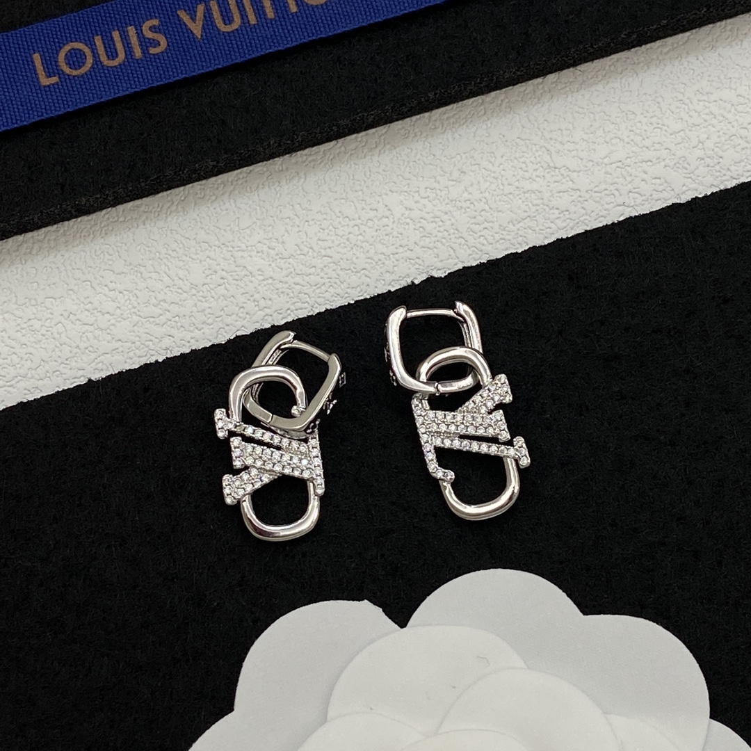 [TOP] Louis Vuitton LV Earrings - 2 Color