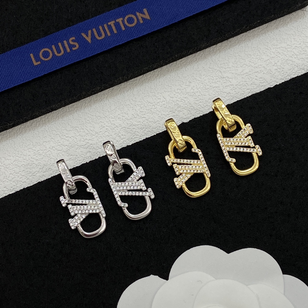 [TOP] Louis Vuitton LV Earrings - 2 Color