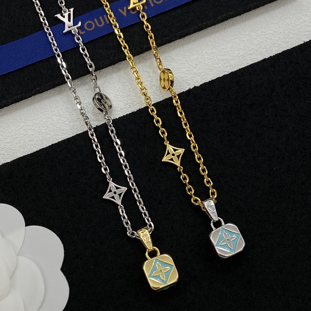 [TOP] Louis Vuitton LV Necklace - 2 Color