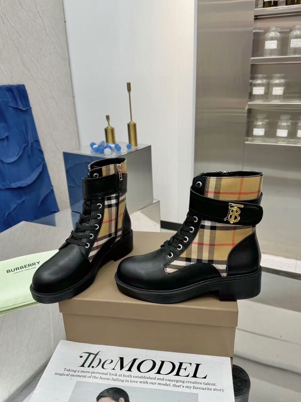 [TOP] BURBERRY Short Boots - Brown - 711 Luxury