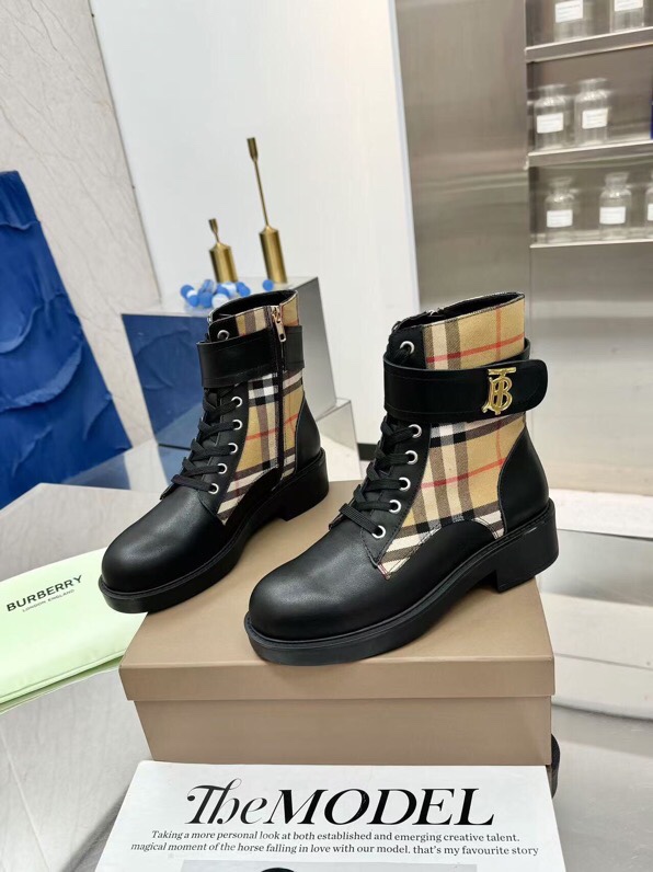 [TOP] BURBERRY Short Boots - Brown - 711 Luxury