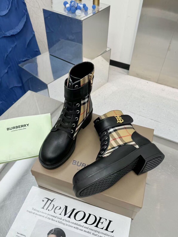 [TOP] BURBERRY Short Boots - Brown - 711 Luxury