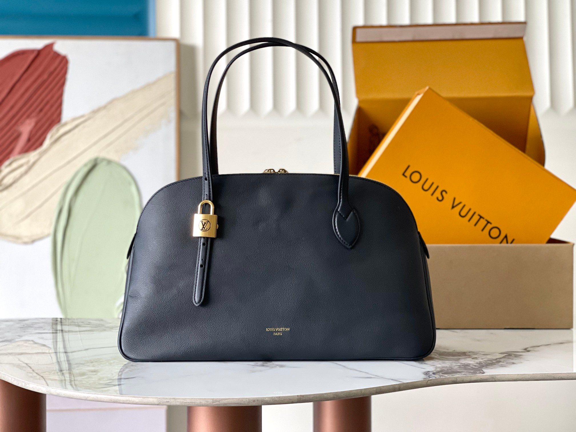 [TOP] Louis Vuitton LV Low Key Duffle Tote Bag 43.5x30.5x13cm - 2 Colors