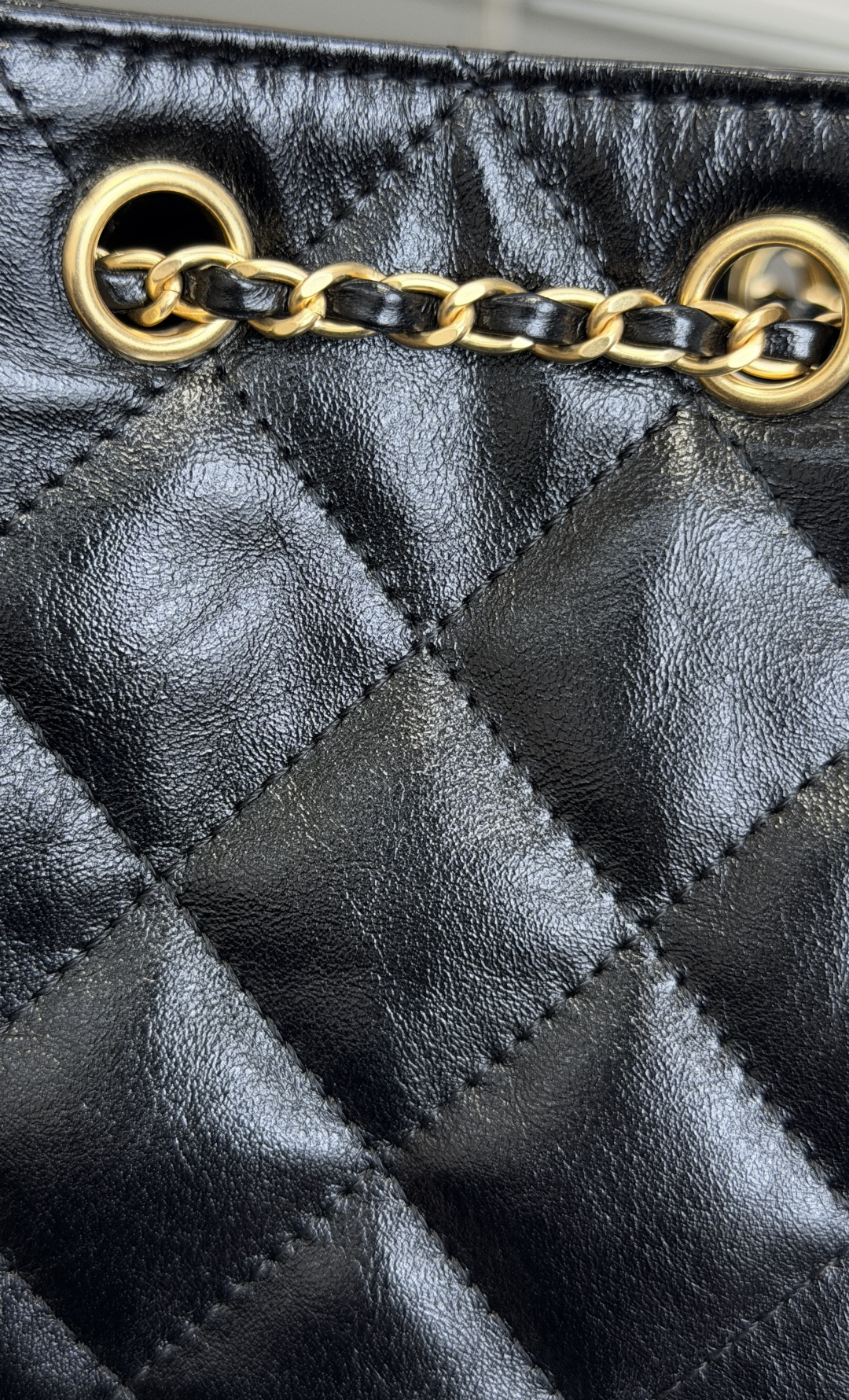 [TOP] CHANEL Mini Hobo Bag 𝟐𝟎*𝟐𝟐*𝟏𝟐.𝟓𝐜𝐦 - Black