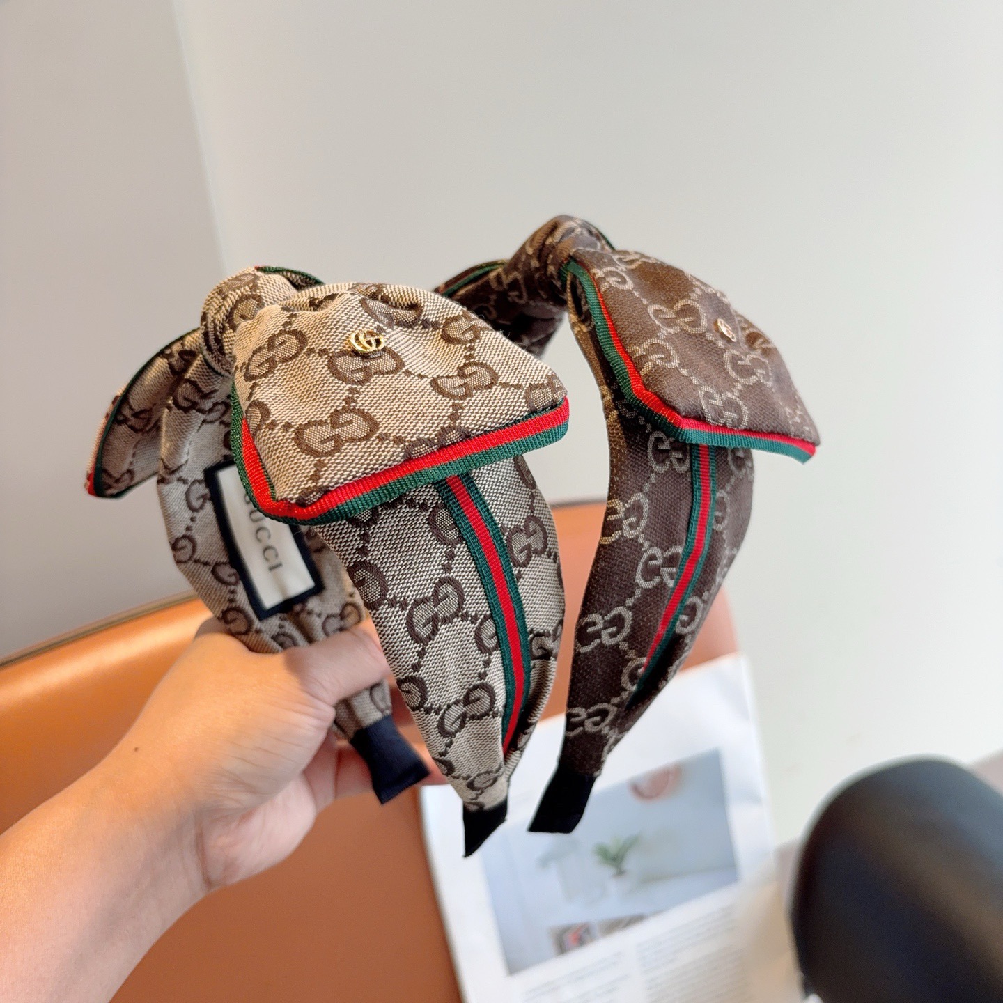 [TOP] GUCCI Classic Hairband - 2 Colors