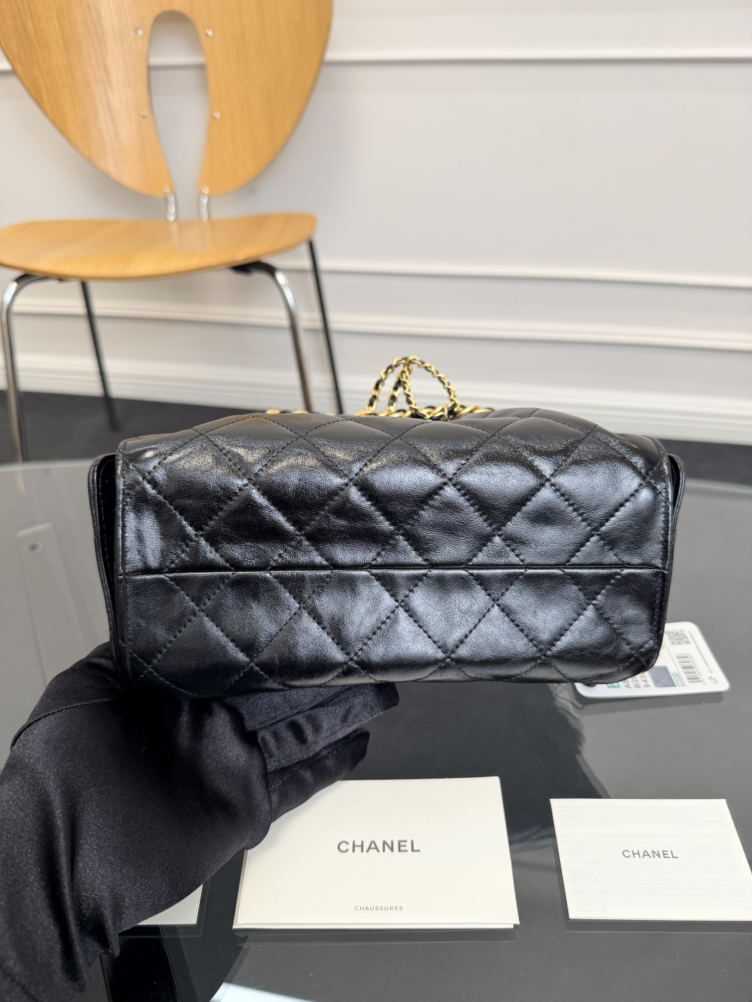 [TOP] CHANEL Mini Hobo Bag 𝟐𝟎*𝟐𝟐*𝟏𝟐.𝟓𝐜𝐦 - Black