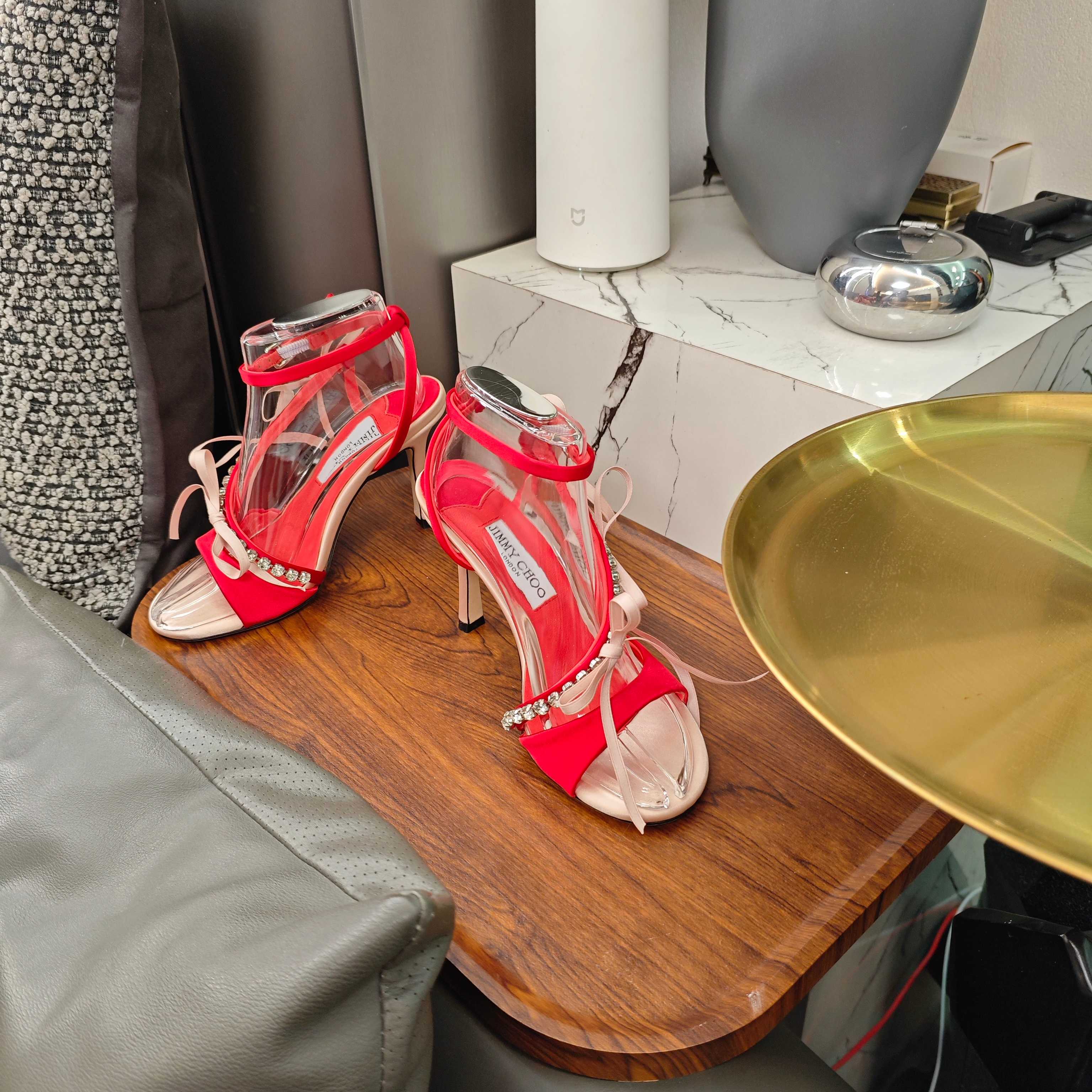 [TOP] Jimmy Choo Jimmy Choo Lula 100 Sandals - 4 Color