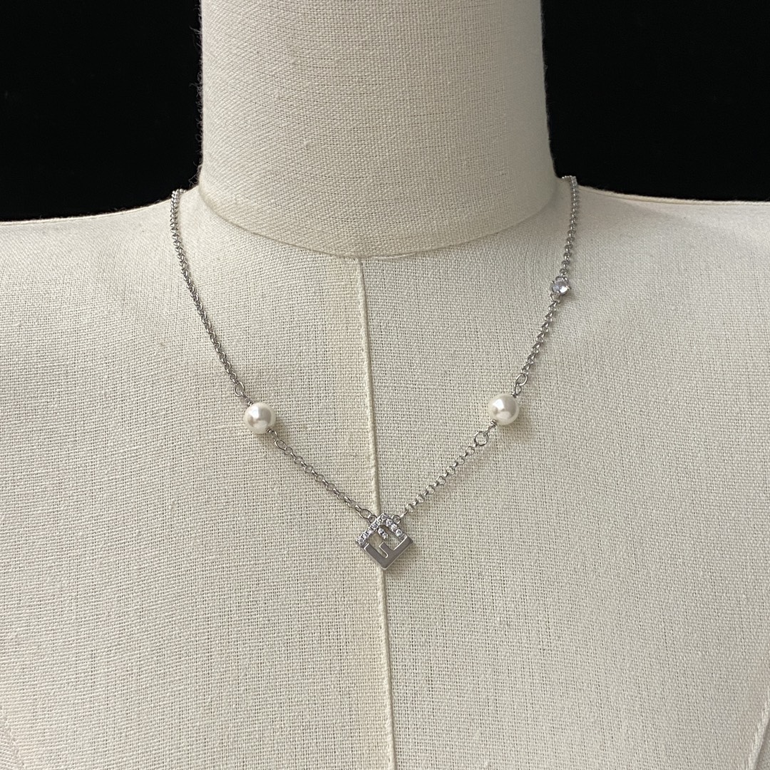 [TOP] FENDI FF Necklace - 2 Colour