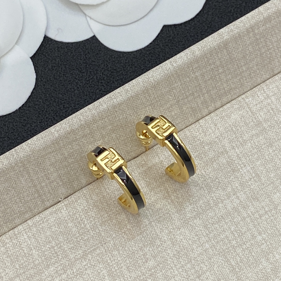 [TOP] FENDI FF Earrings - 2 Colors