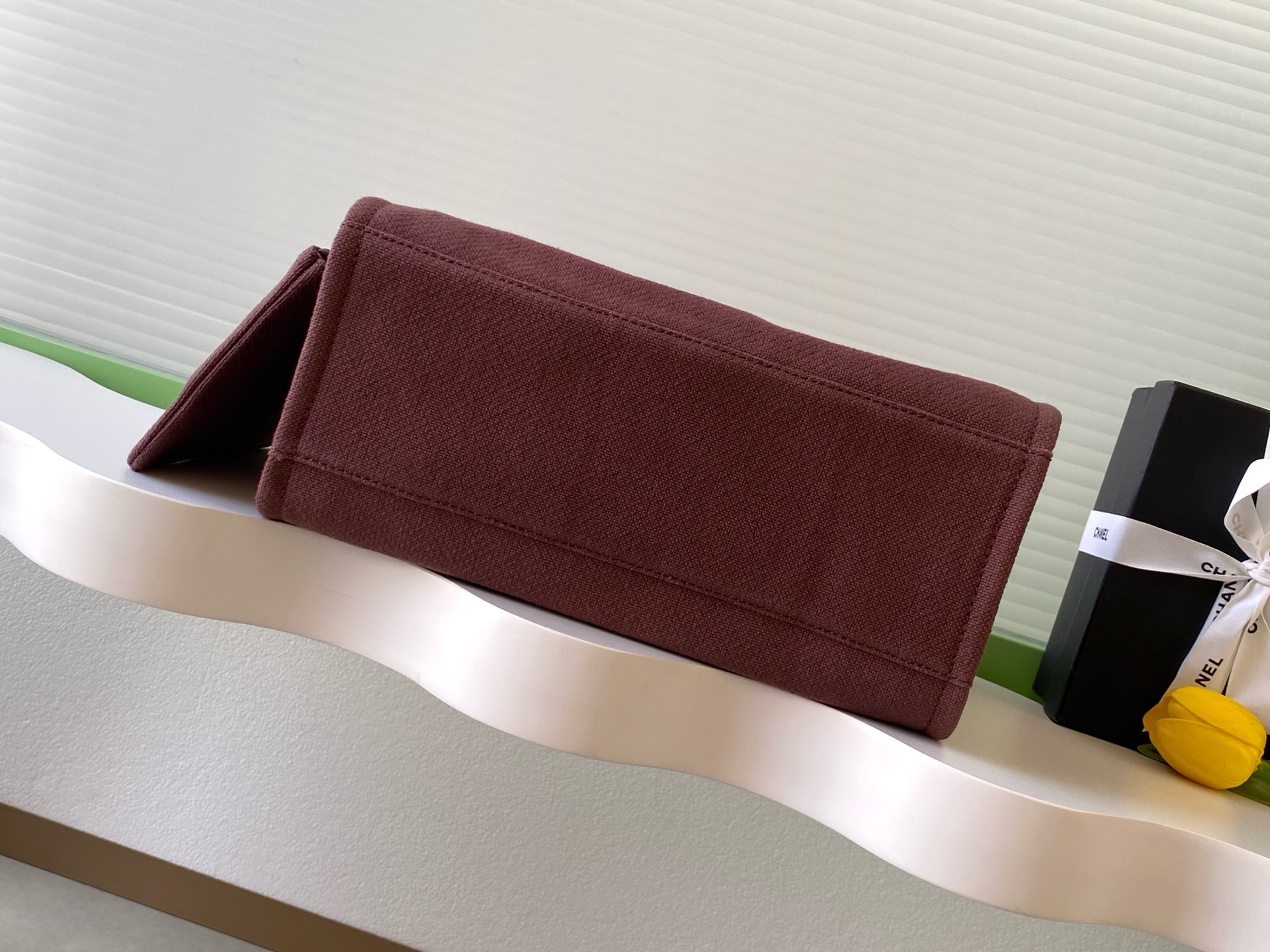 [TOP] CHANEL Beach Bag 38cm/33cm -  Beige