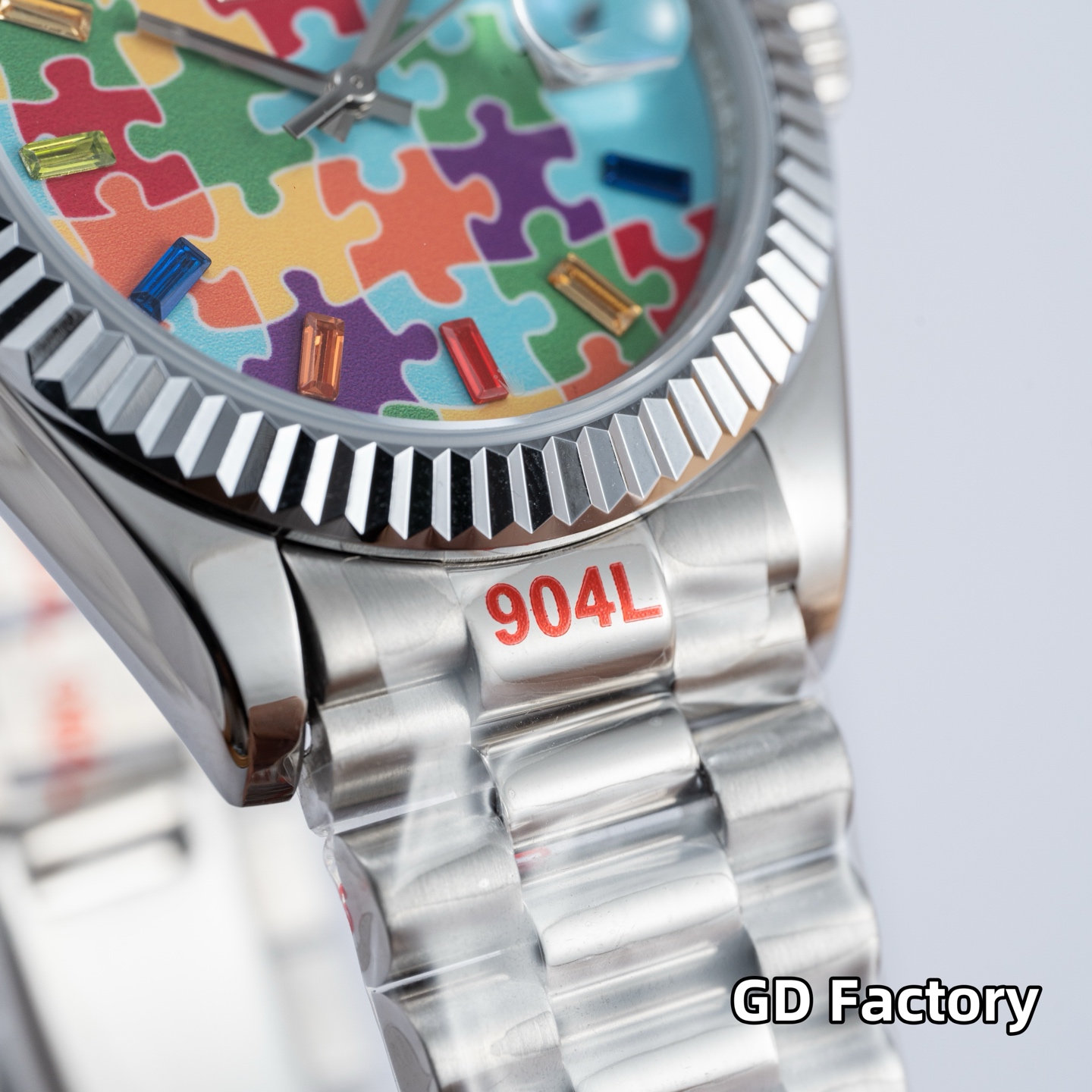 [TOP] ROLEX Men's Watch 40mm - Blue