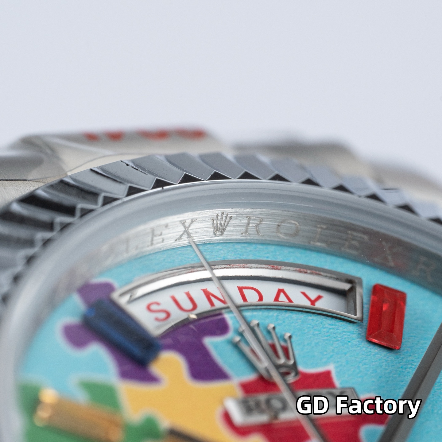 [TOP] ROLEX Men's Watch 40mm - Blue