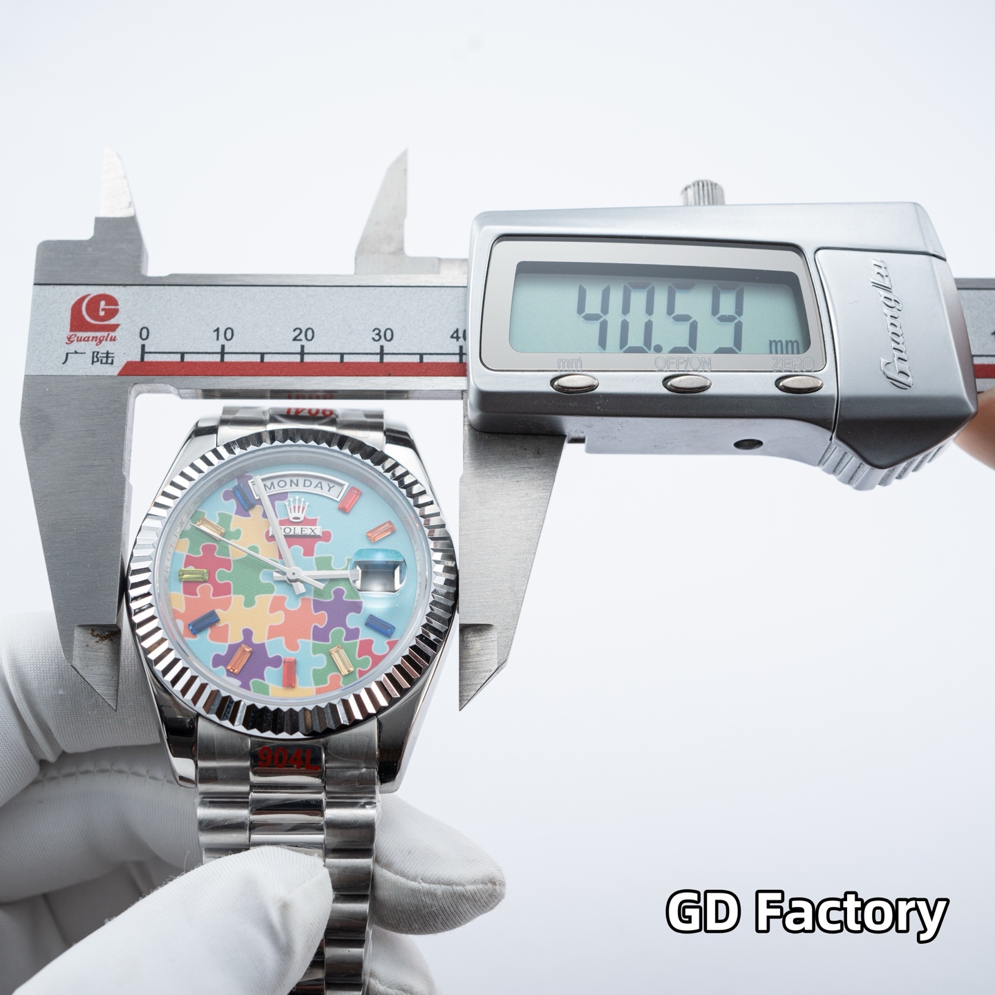 [TOP] ROLEX Men's Watch 40mm - Blue