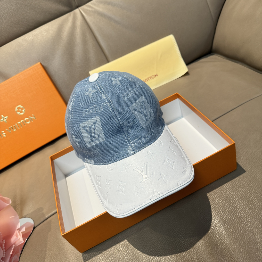 [TOP] Louis Vuitton LV Baseball Cap - 3 Colors