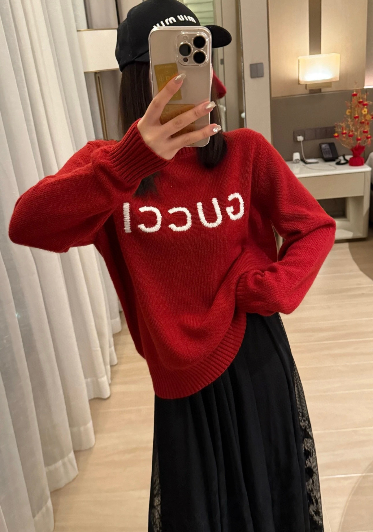 [TOP] GUCCI Sweater - Red