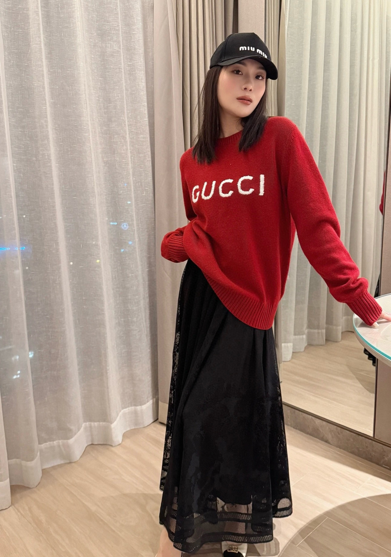 [TOP] GUCCI Sweater - Red