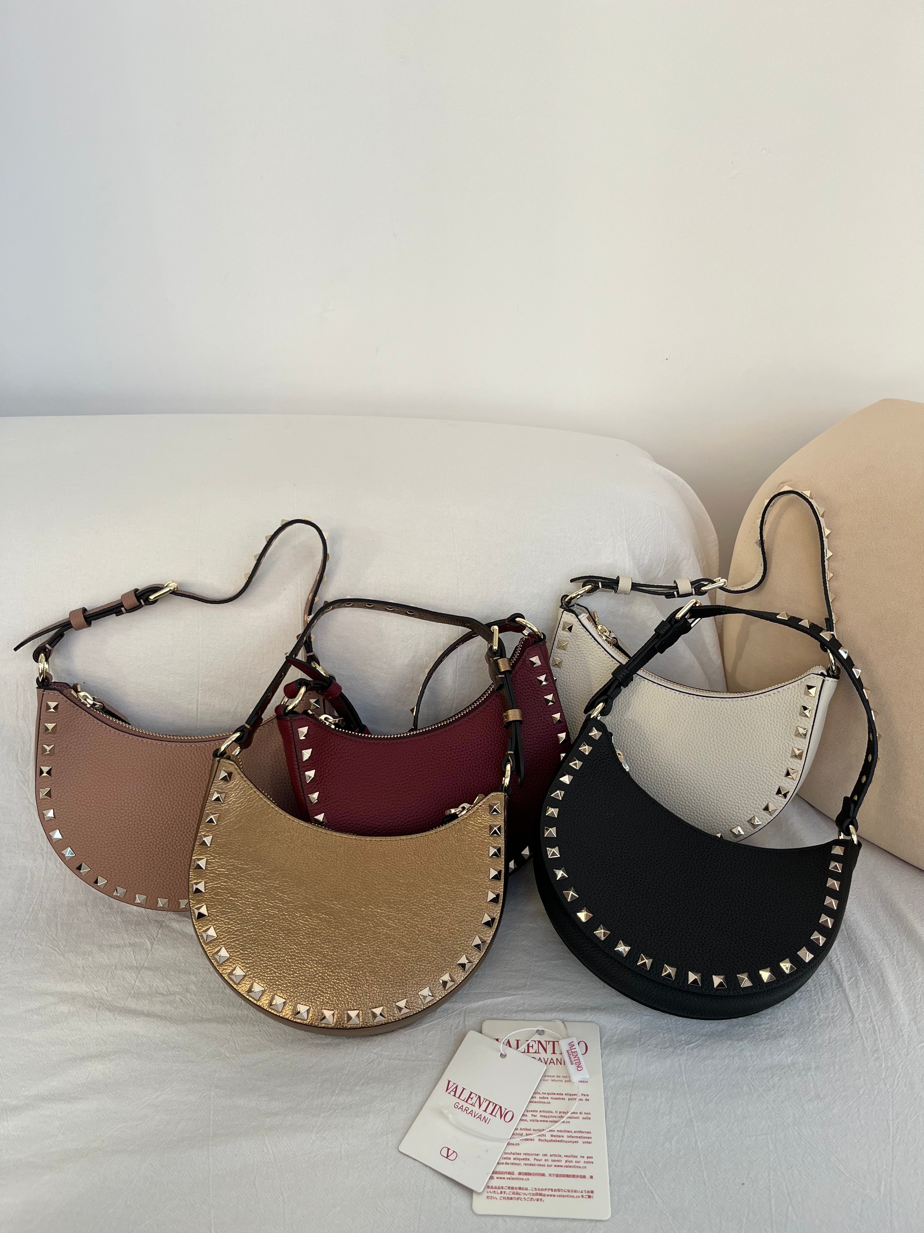 [TOP] VALENTINO Rockstud Bag 20 X 12 X 4cm - 5 Colors