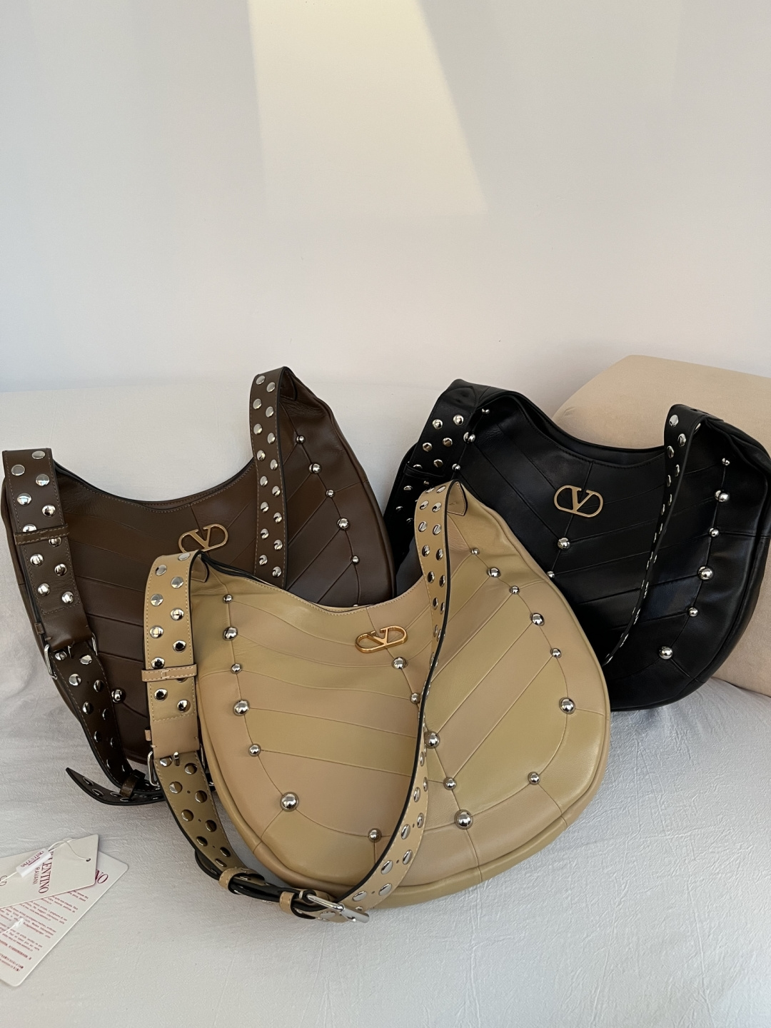 [TOP] VALENTINO GARAVANI HOBOHO HOBO Bag 35 X 27 X  4cm - 3 Colors