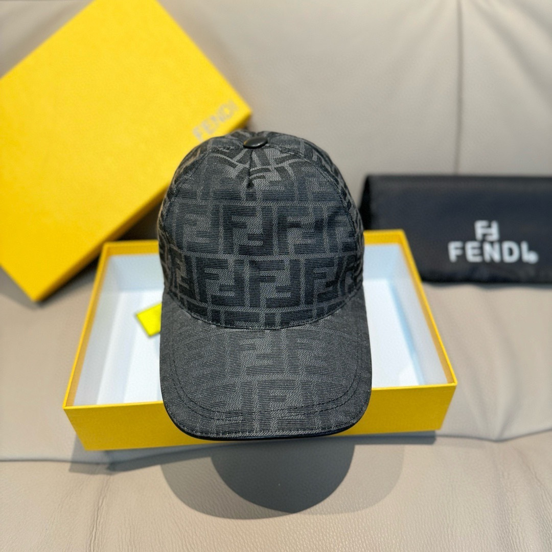 [TOP] FENDI Classic Original Baseball Hat - 2 Color