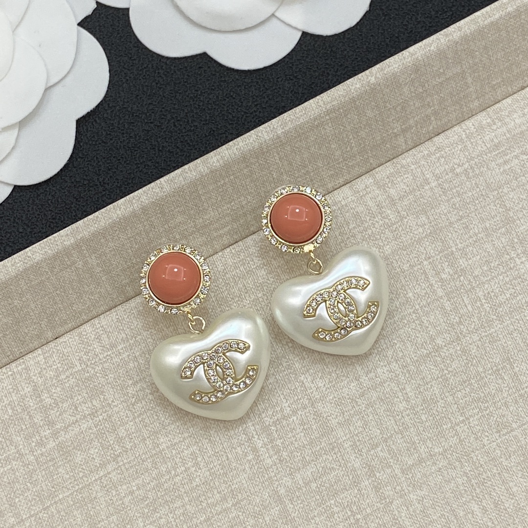 [TOP] CHANEL CC Earrings - 2 Colors