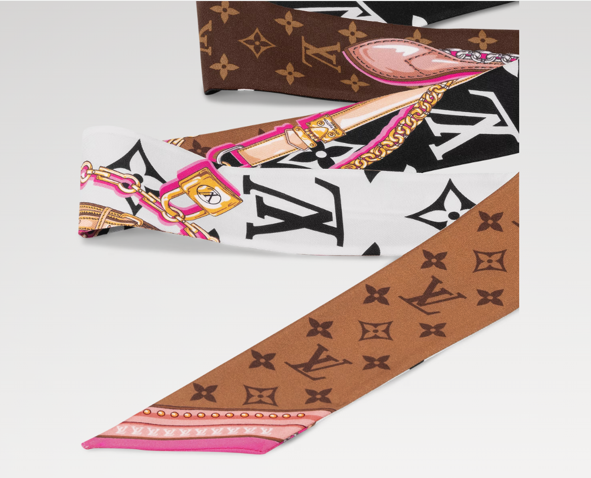 [TOP] Louis Vuitton LV Ultimate Monogram BB Bandeau 120 × 5 cm - Brown