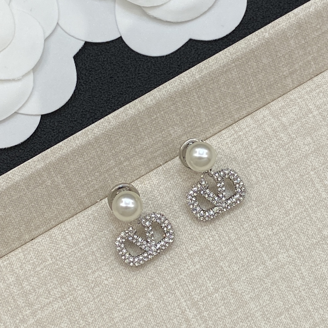 [TOP] VALENTINO Earrings - Silver