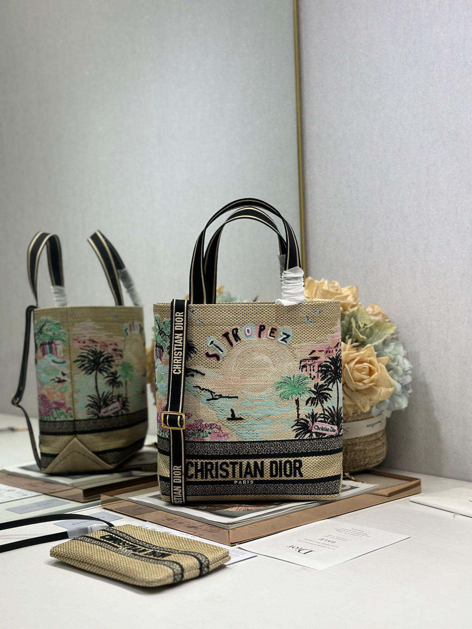 [TOP] Christian Dior City-limited Tote Bag 25x12x29cm/34x13x35cm - 5 Colors