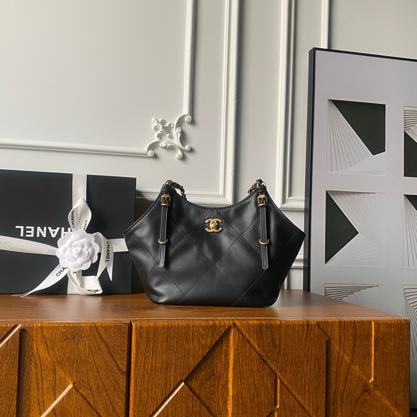 [TOP] CHANE Tote Bag 20×28×7cm - 2 Colors