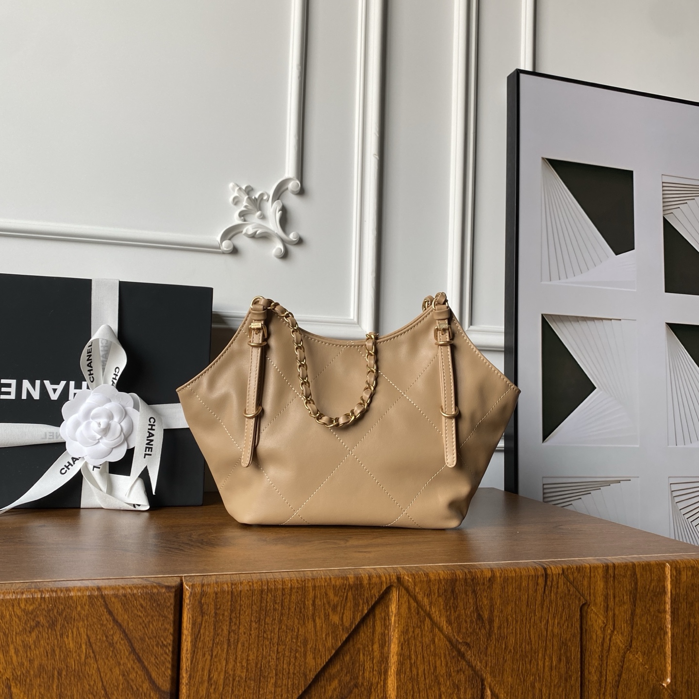 [TOP] CHANE Tote Bag 20×28×7cm - 2 Colors