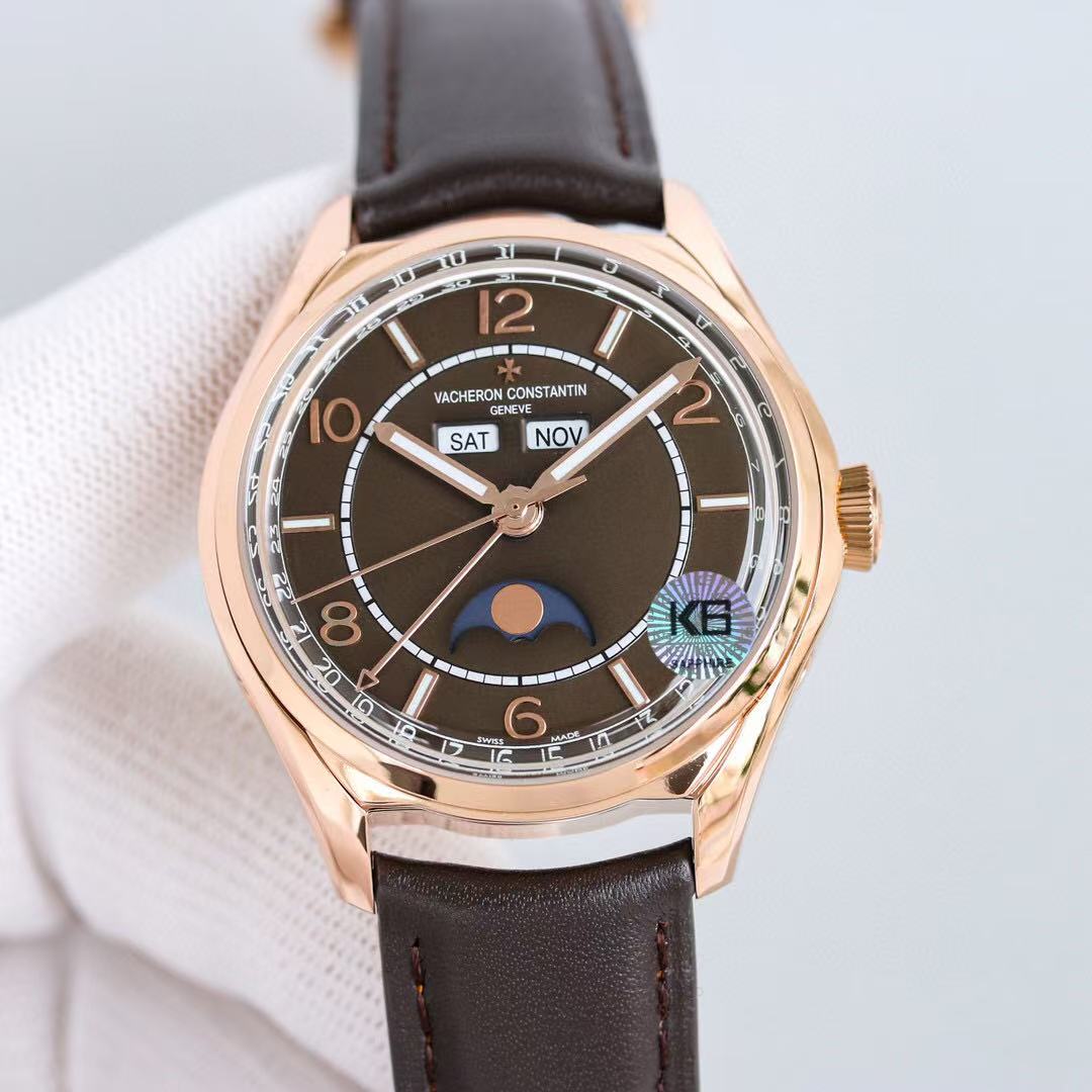 [TOP] Vacheron Constantin  Fiftysix Men's Watch 40mm -  Brown