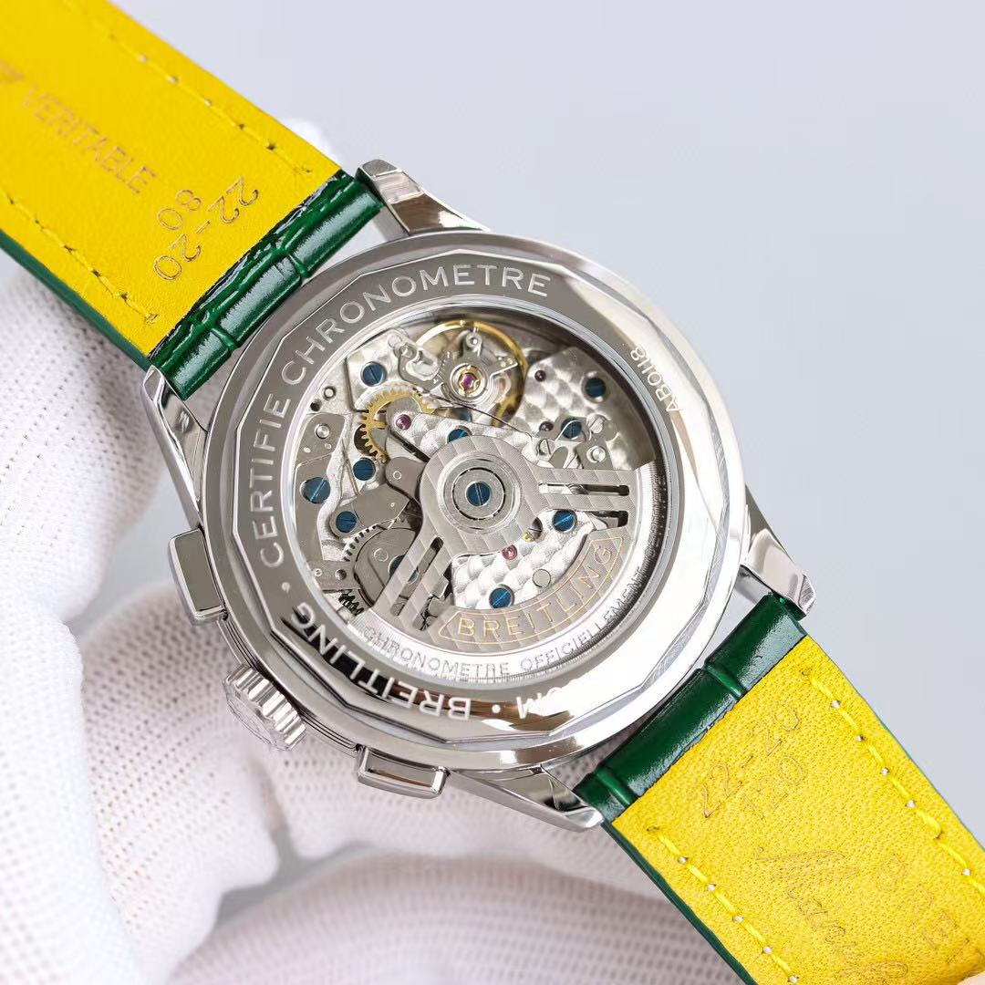 [TOP] BREITLING Premier Men's Watch 42mm -  Green