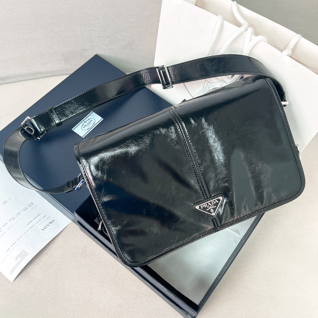 [TOP] PRADA  Messenger Bag 30x20x11cm - 4 Colors