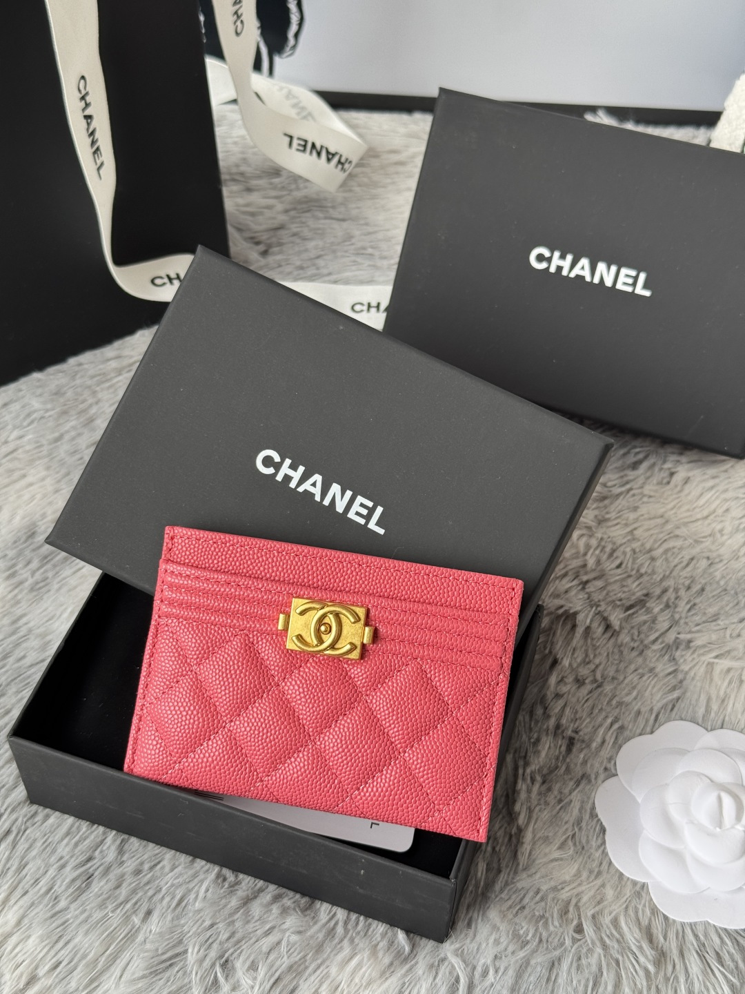 [TOP] CHANELLleboy Cardholder 11×7.5×1cm- 9 Colors