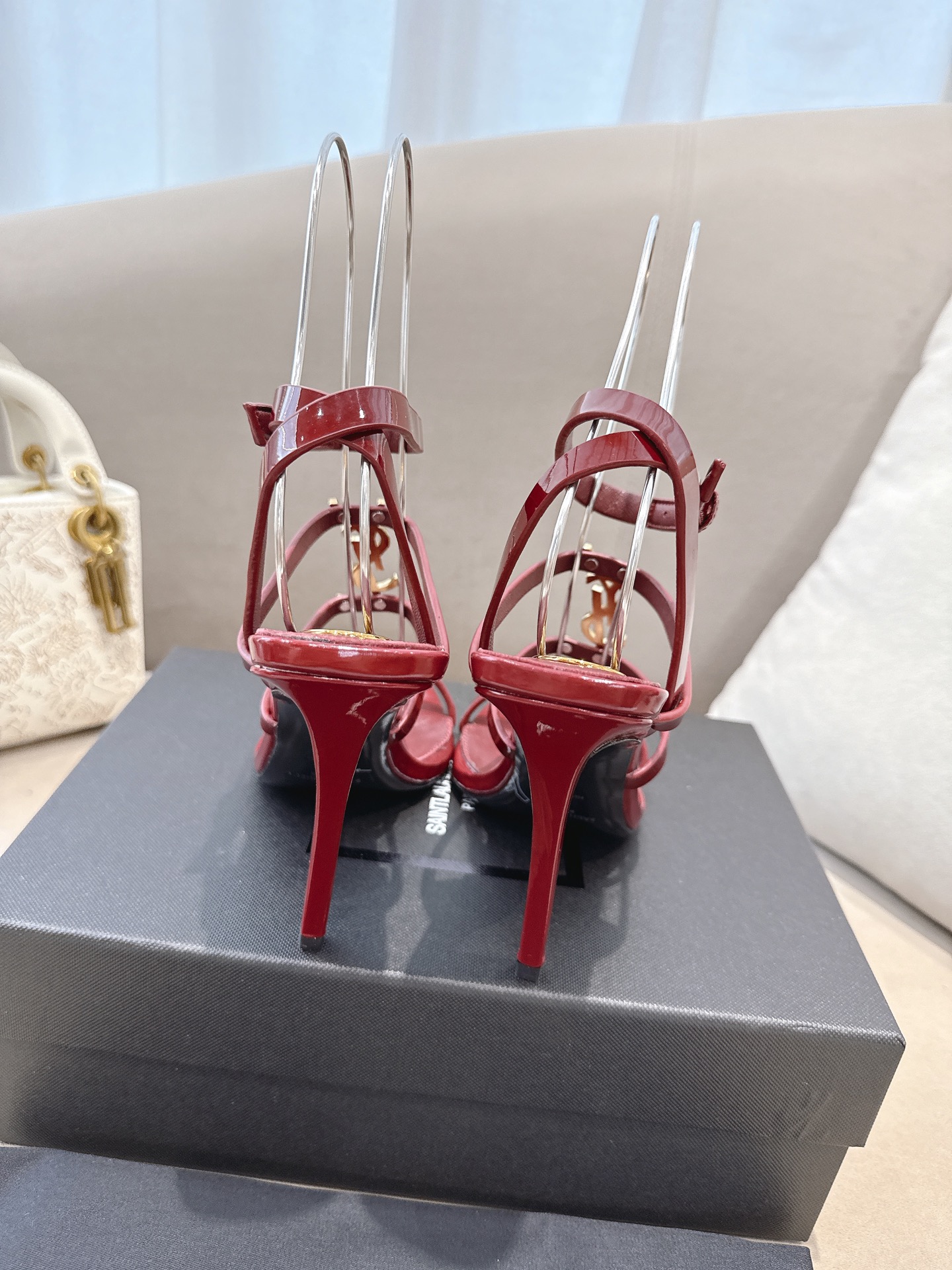 [TOP] Yves Saint Laurent YSL 10.5cm High Heel Sandals - 4 Colours