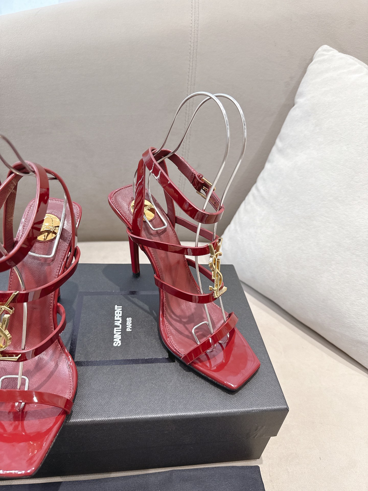 [TOP] Yves Saint Laurent YSL 10.5cm High Heel Sandals - 4 Colours