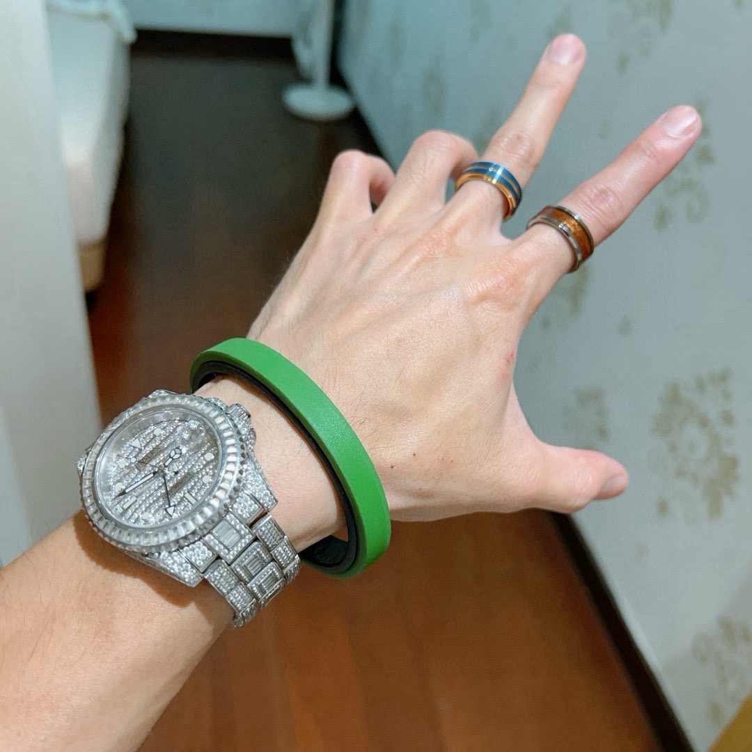 [TOP] HERMES Bracelet- Green