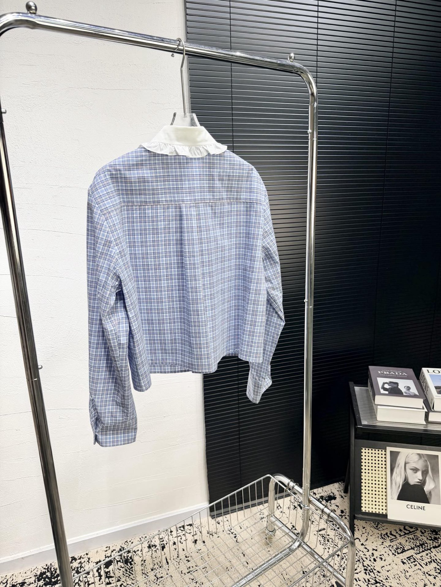 [TOP] CELINE  Spring and Summer Shirt - Blue